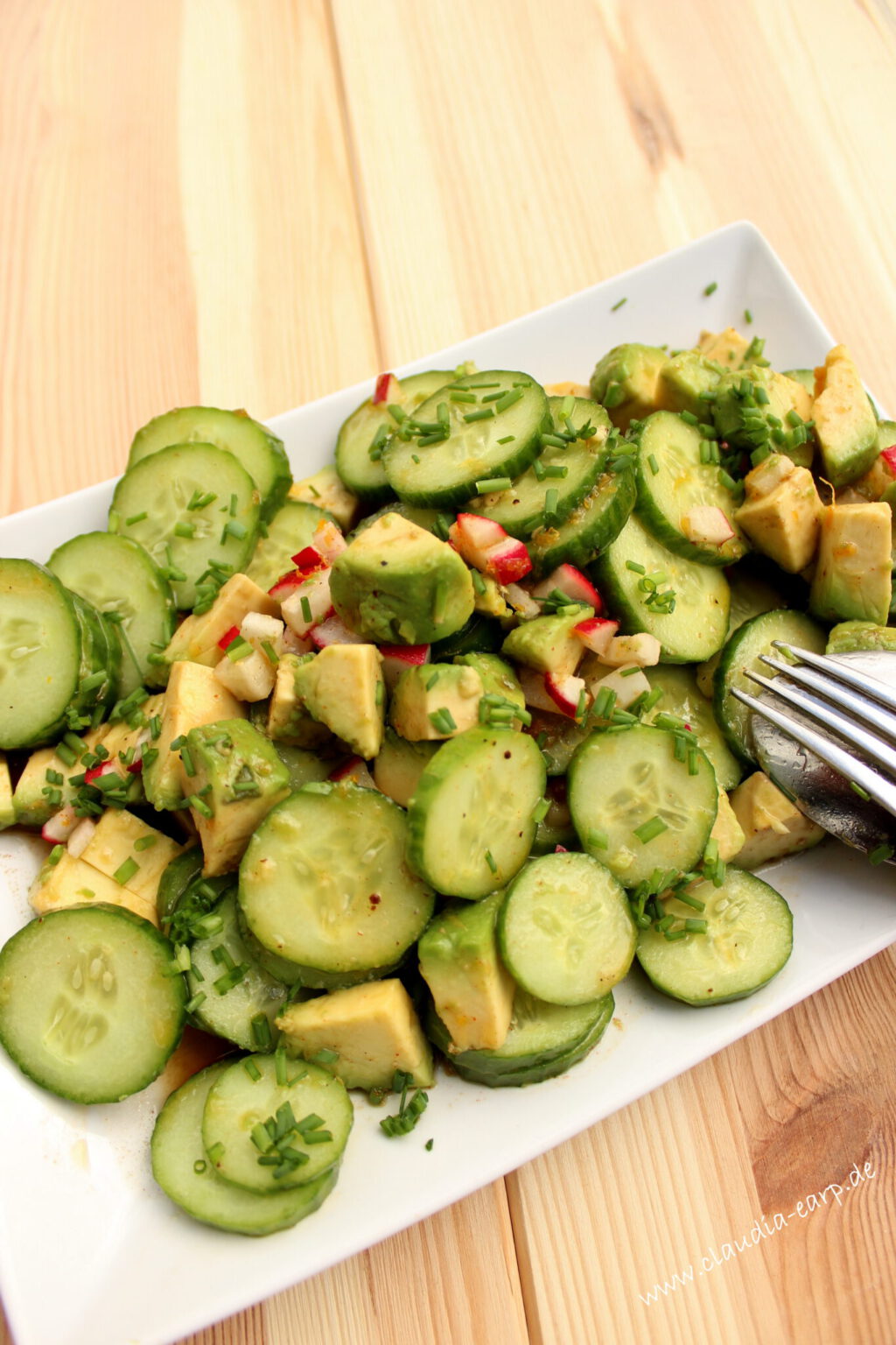 Gurken-Avocado-Salat