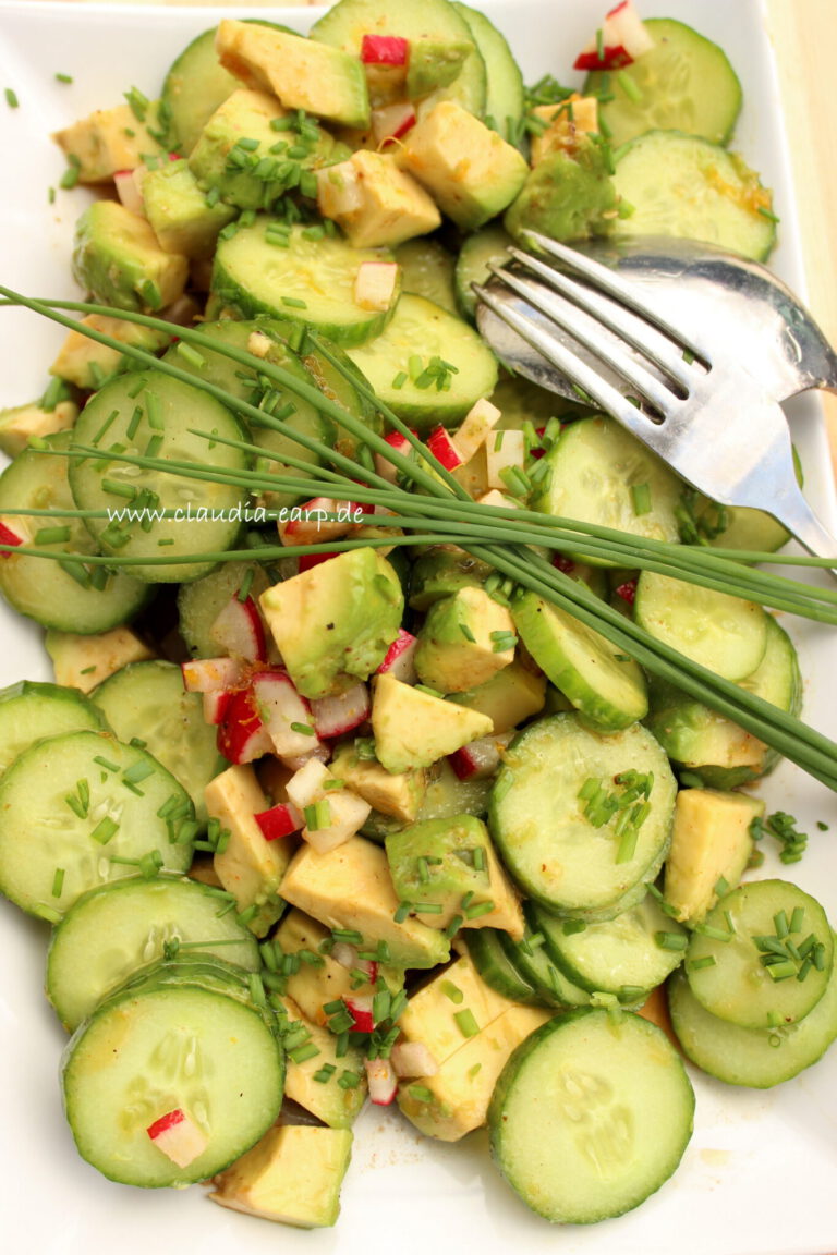 Gurken-Avocado-Salat
