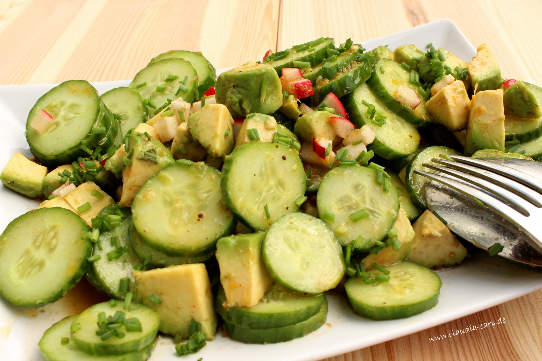 Gurken-Avocado-Salat