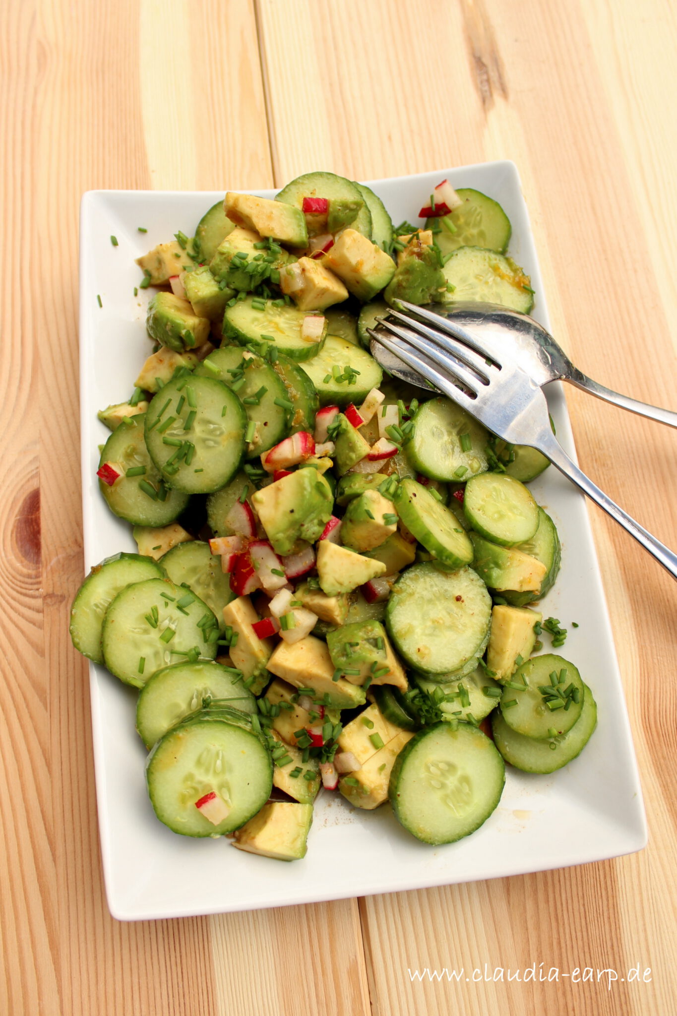 Gurken-Avocado-Salat