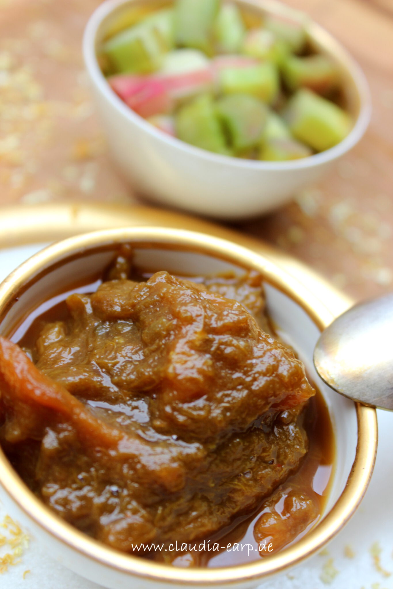 Rhabarber-Ananas-Chutney
