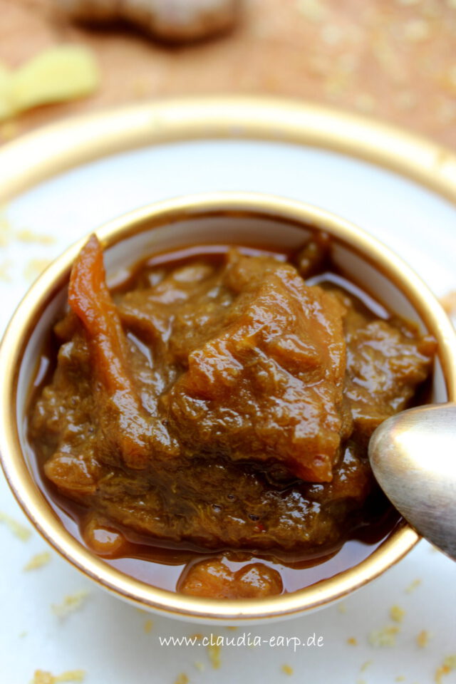 Rhabarber-Ananas-Chutney