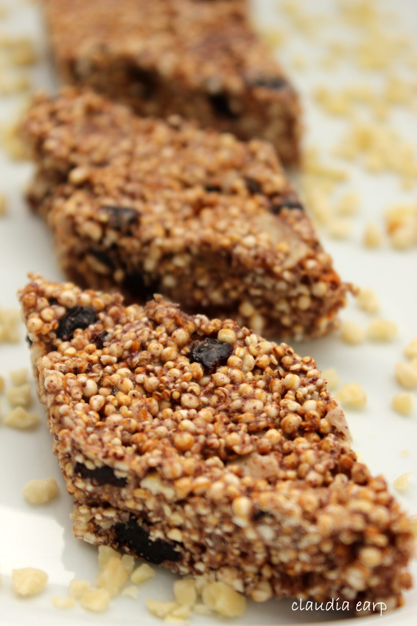 Amaranth-Power-Riegel für zwischendurch und unterwegs