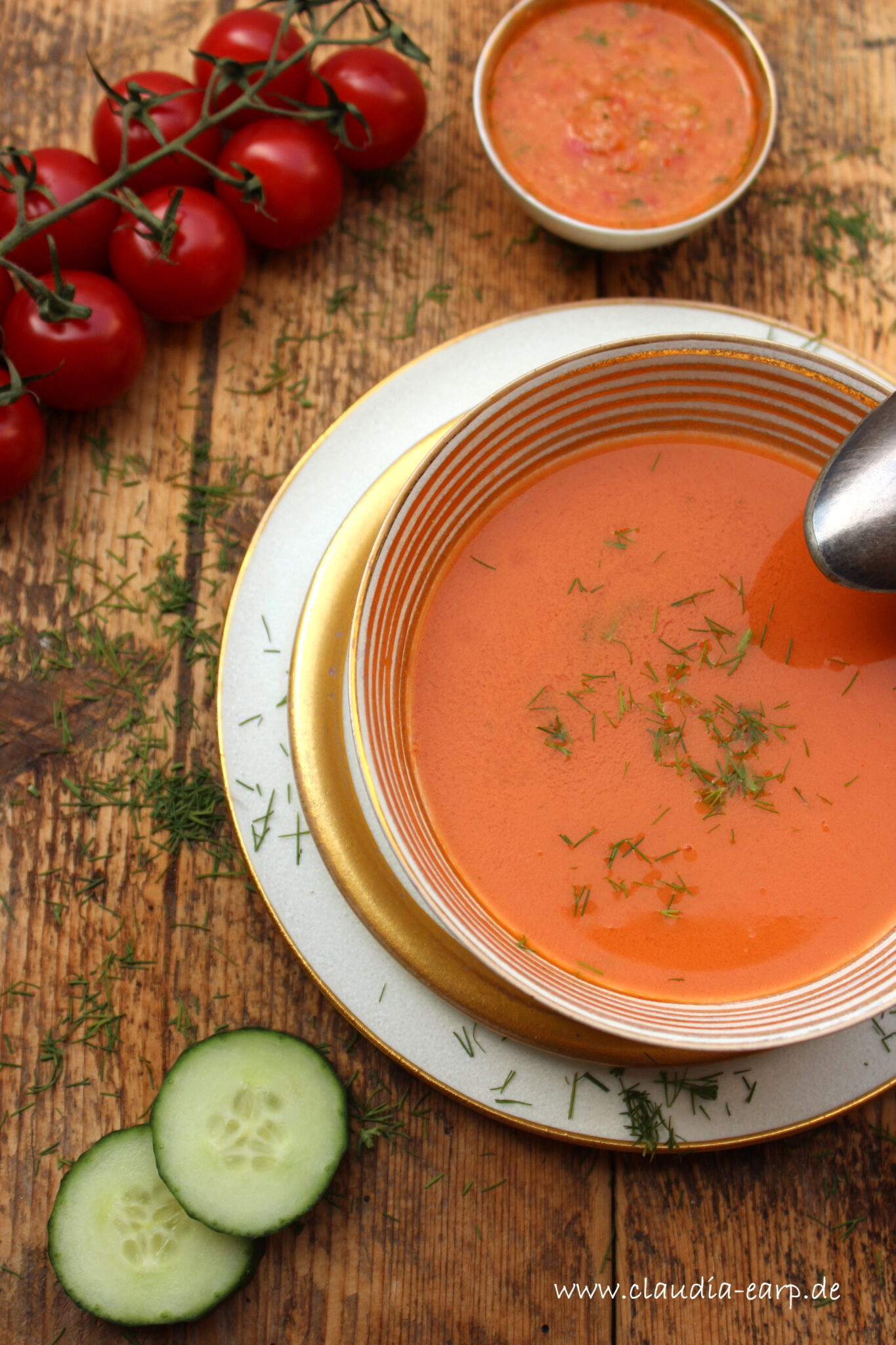 Kalte Suppe für heiße Tage: andalusische Gazpacho