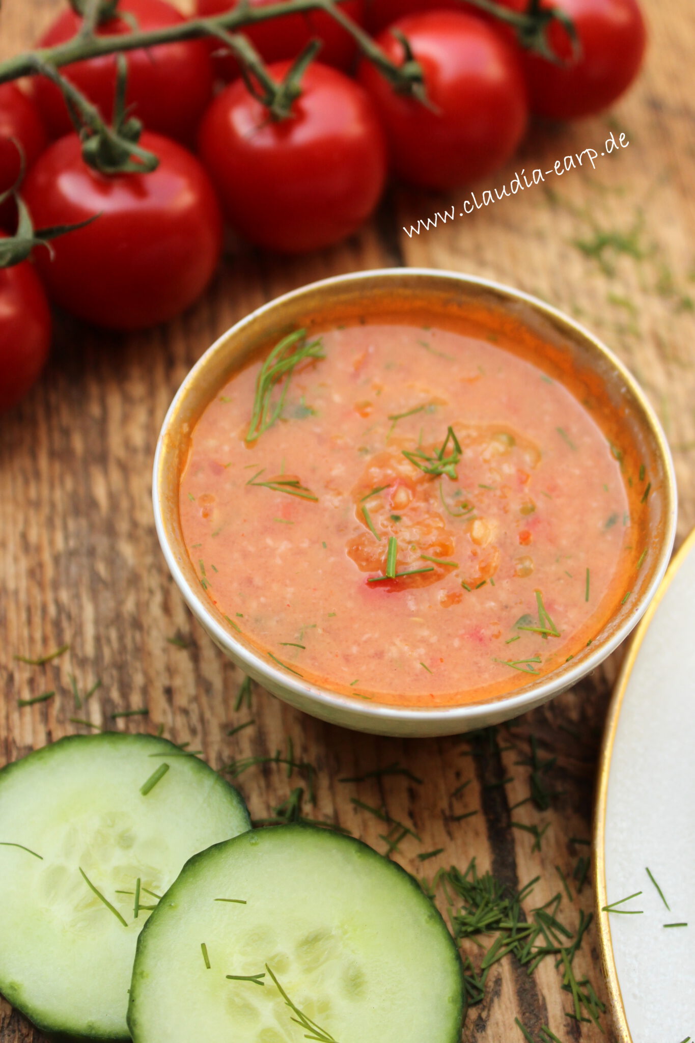 Kalte Suppe für heiße Tage: andalusische Gazpacho