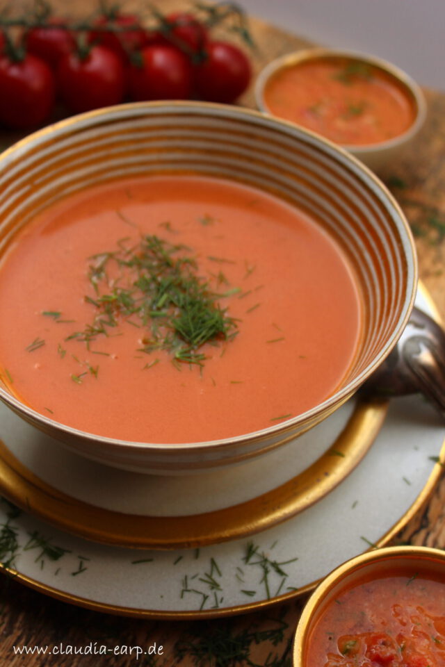 Kalte Suppe für heiße Tage: andalusische Gazpacho