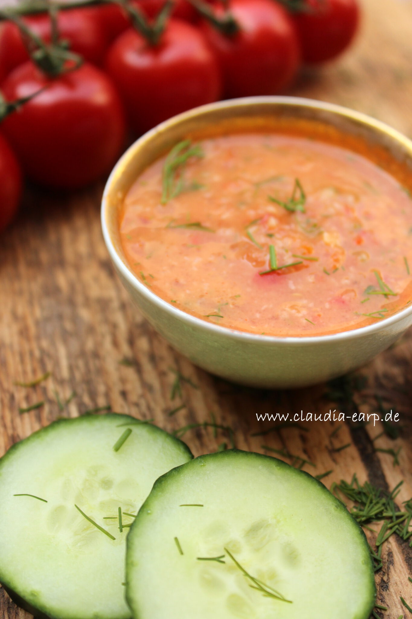 Kalte Suppe für heiße Tage: andalusische Gazpacho