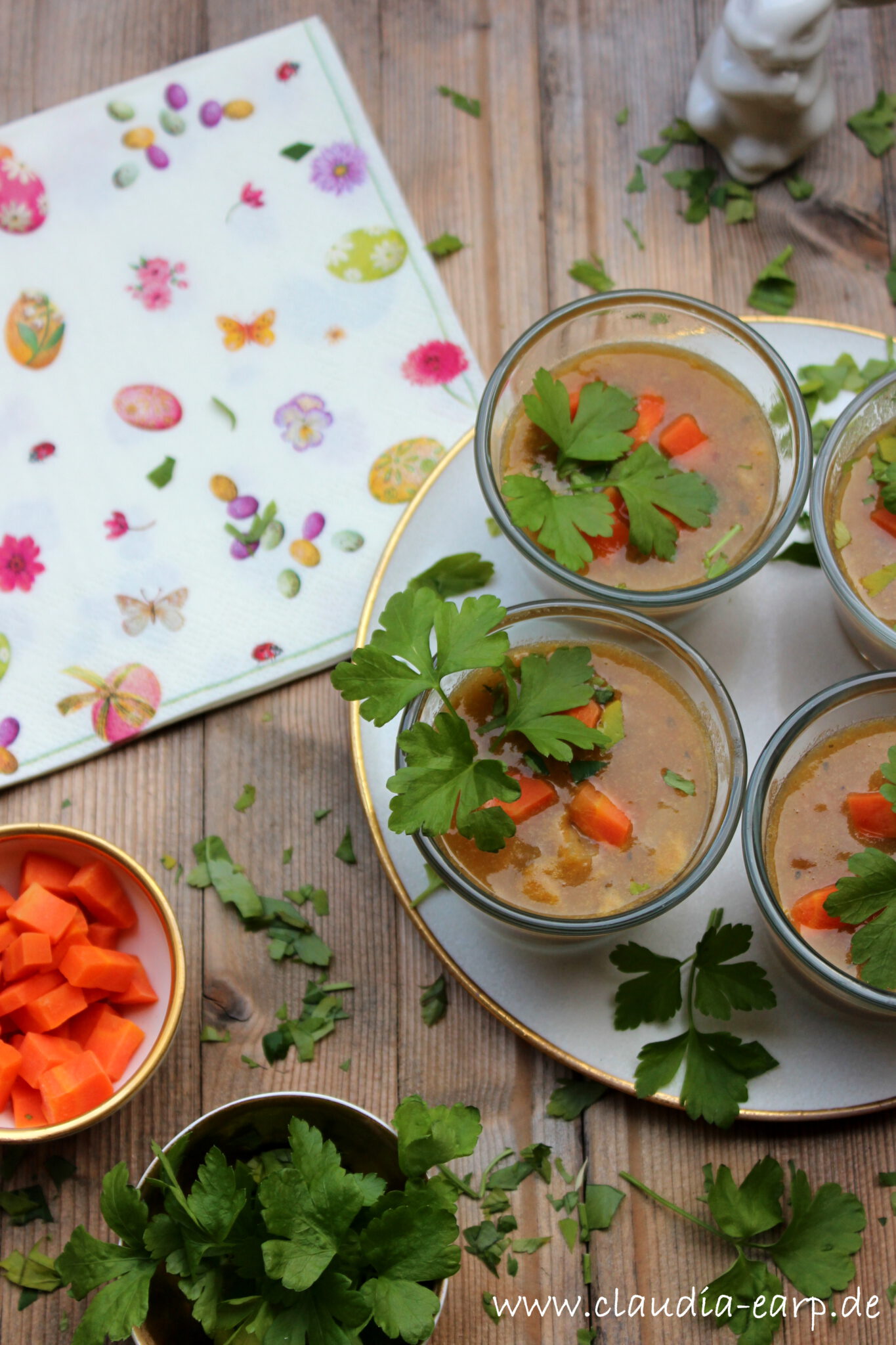 Orangen-Linsen-Suppe für deinen Oster-Brunch