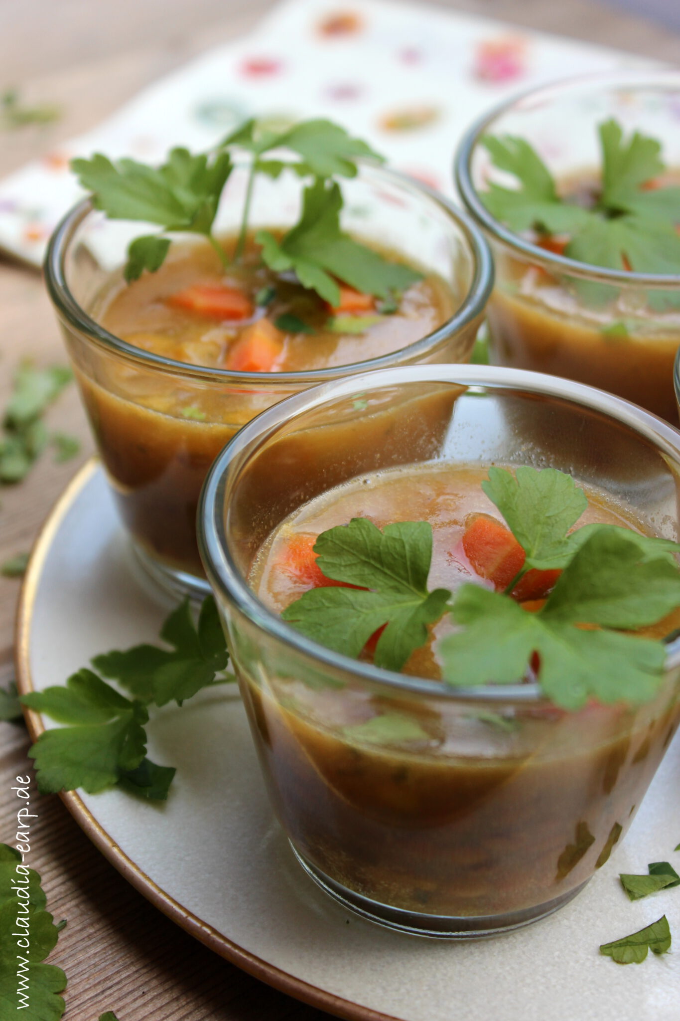 Orangen-Linsen-Suppe für deinen Oster-Brunch